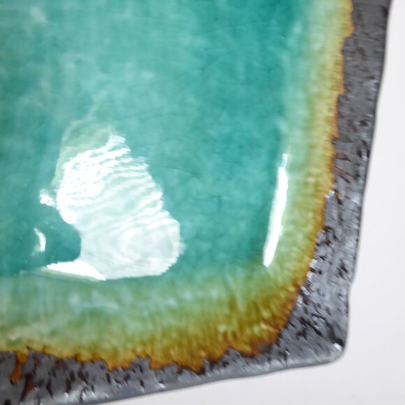 NEW VINTAGE JAPAN TRADITIONAL JAPANESE FINE CERAMIC 2 PIECE DISH SET (NEW) - Picture 8 of 10